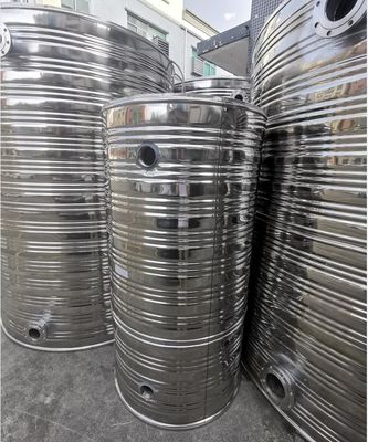 Gewindeisolierte Edelstahlwasserbehälter 50 mm Dicke für Industriezwecke
