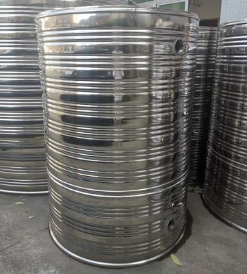 Industriell isolierter Außenwasserbehälter 50 mm dicker SS-Wasserbehälter