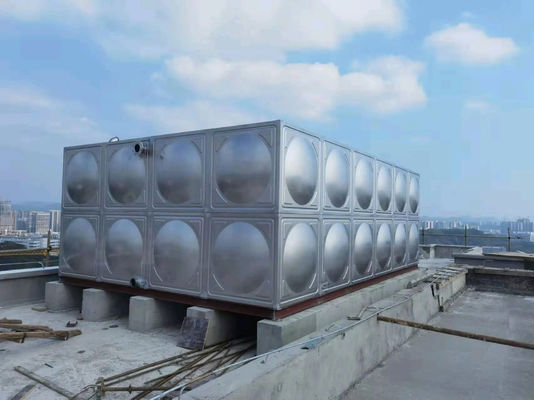 Außen-Industrial Isolierwasserbehälter 0,6 MPa mit 100 Tonnen Kapazität