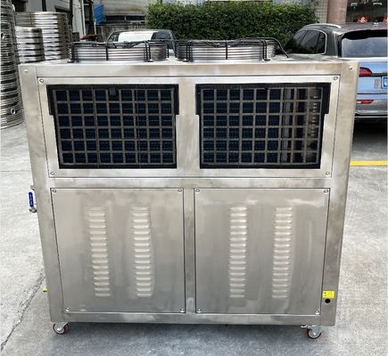 JLSB-6HP Roll-Wasserkühler aus Edelstahl mit PLC-Mikroprozessorkontroller