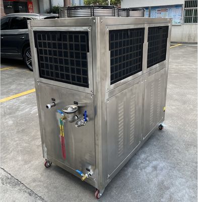 JLSB-6HP Roll-Wasserkühler aus Edelstahl mit PLC-Mikroprozessorkontroller