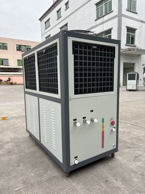 JLSF-12HP Luftgekühlter Wasserkühler 10 Tonnen 10TR Kühlkapazität Verpackungsmaschinen Extruder