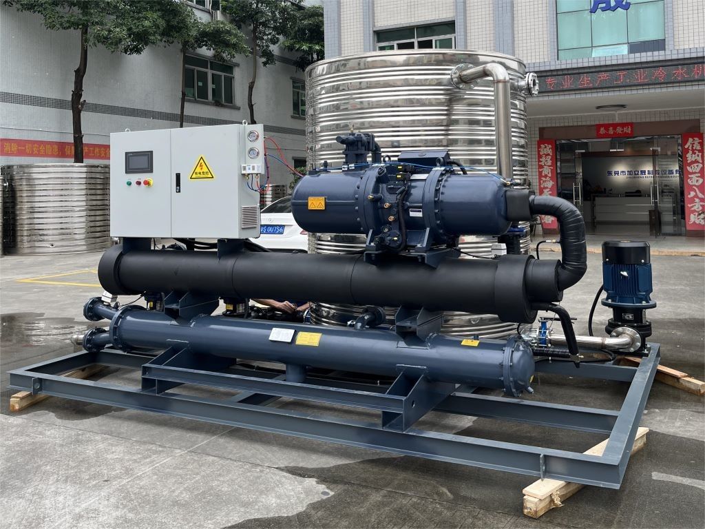 JLSW-80D wassergekühlter Schraubchiller für mobile Ladestationen zur Speicherung von Energie